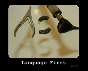 Language First, photograph by Amy Cohen Efron.