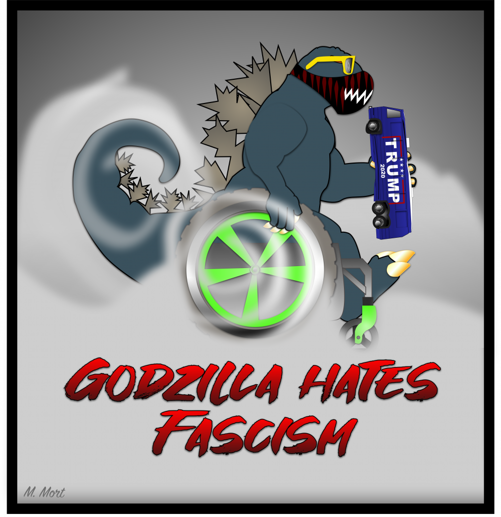Godzilla Hates Facism